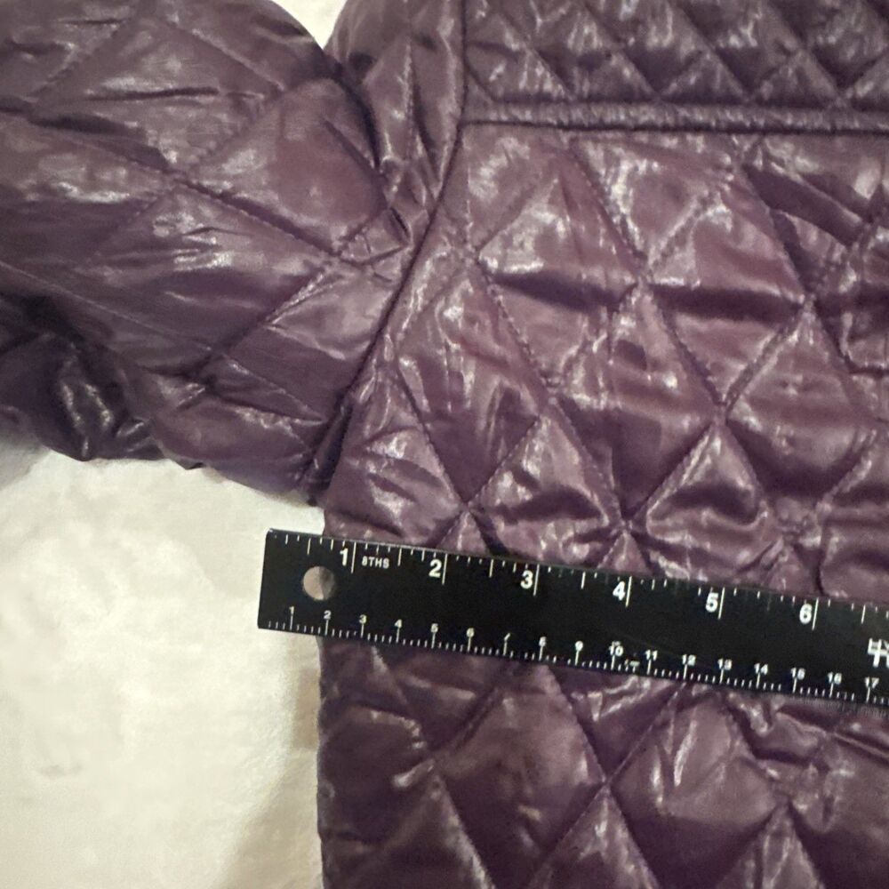 White Mark Puffer Jacket Size M - Picture 8 of 11